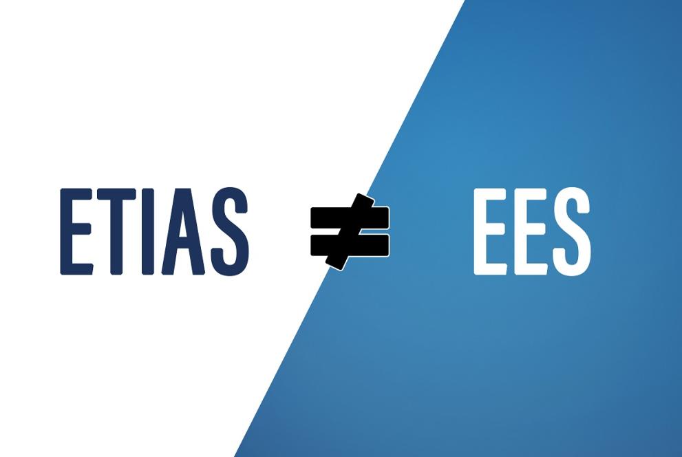 Key differences between ETIAS and the EES